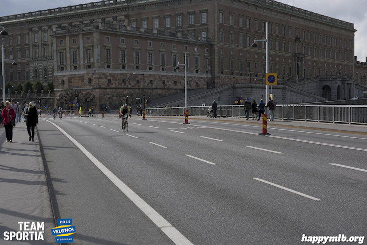 Bild från Velothon Stockholm 2015 - Slottet