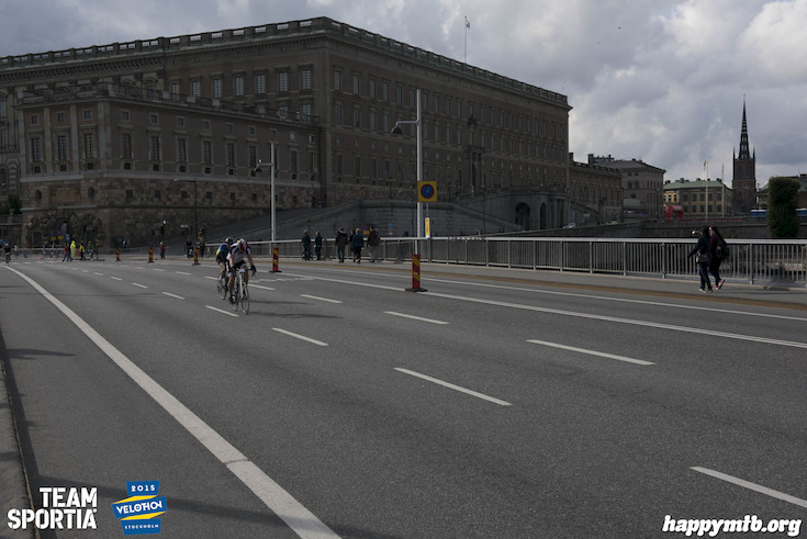 Bild från Velothon Stockholm 2015 - Slottet