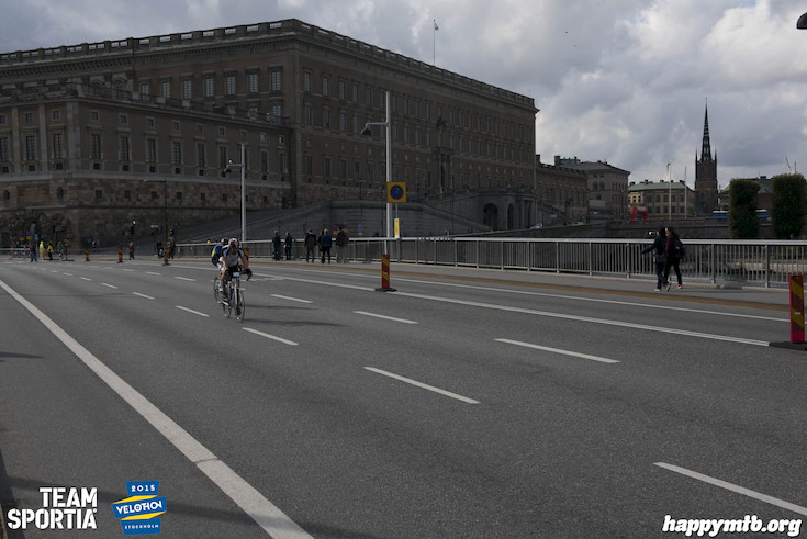 Bild från Velothon Stockholm 2015 - Slottet