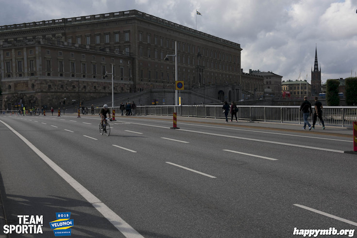 Bild från Velothon Stockholm 2015 - Slottet
