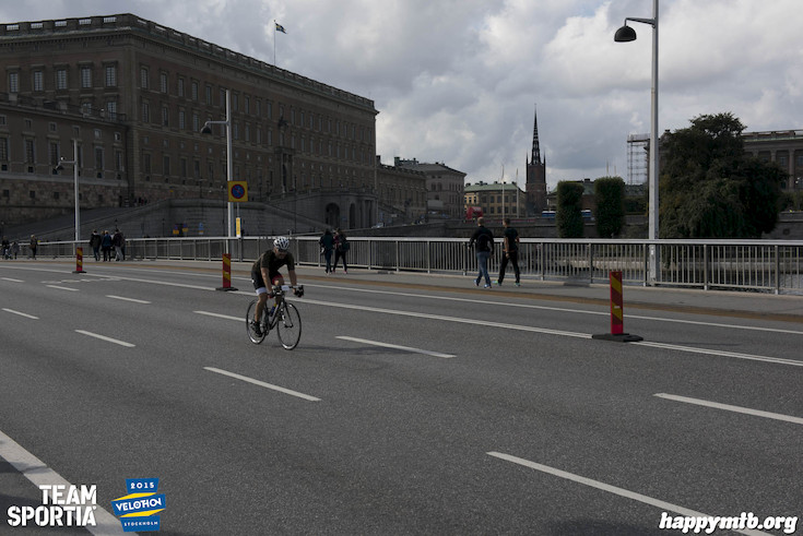 Bild från Velothon Stockholm 2015 - Slottet
