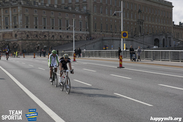 Bild från Velothon Stockholm 2015 - Slottet