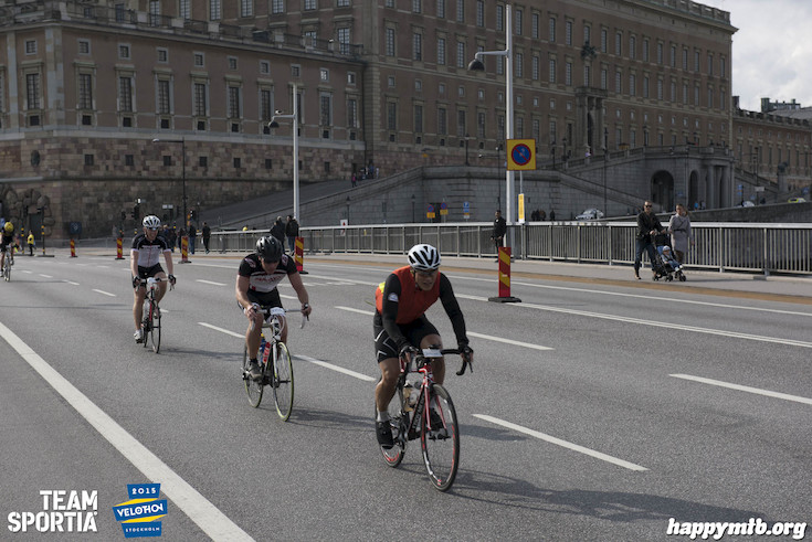 Bild från Velothon Stockholm 2015 - Slottet