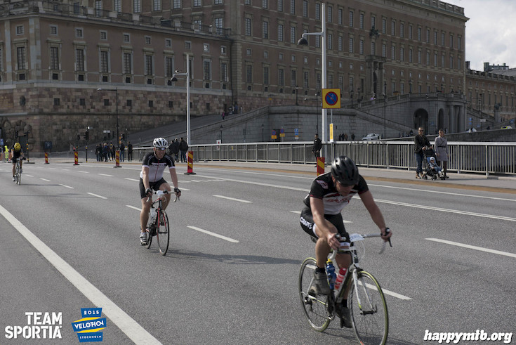 Bild från Velothon Stockholm 2015 - Slottet