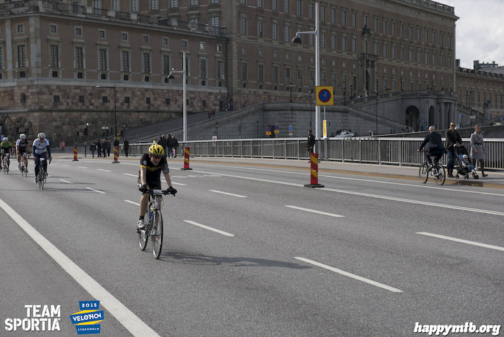 Bild från Velothon Stockholm 2015 - Slottet