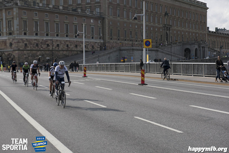 Bild från Velothon Stockholm 2015 - Slottet