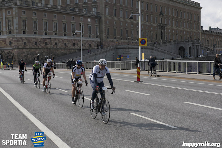 Bild från Velothon Stockholm 2015 - Slottet
