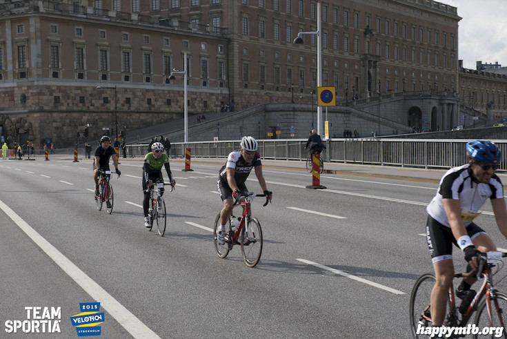 Bild från Velothon Stockholm 2015 - Slottet