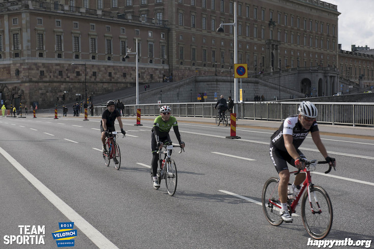 Bild från Velothon Stockholm 2015 - Slottet