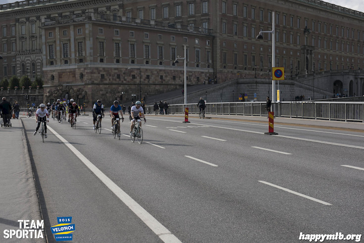 Bild från Velothon Stockholm 2015 - Slottet