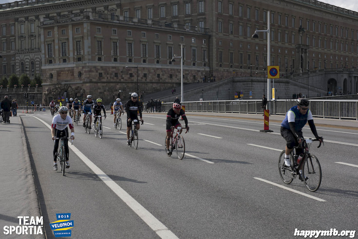 Bild från Velothon Stockholm 2015 - Slottet