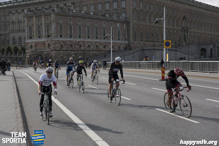 Bild från Velothon Stockholm 2015 - Slottet