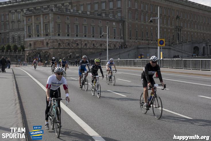 Bild från Velothon Stockholm 2015 - Slottet