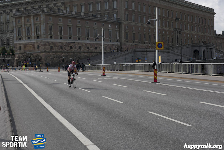 Bild från Velothon Stockholm 2015 - Slottet