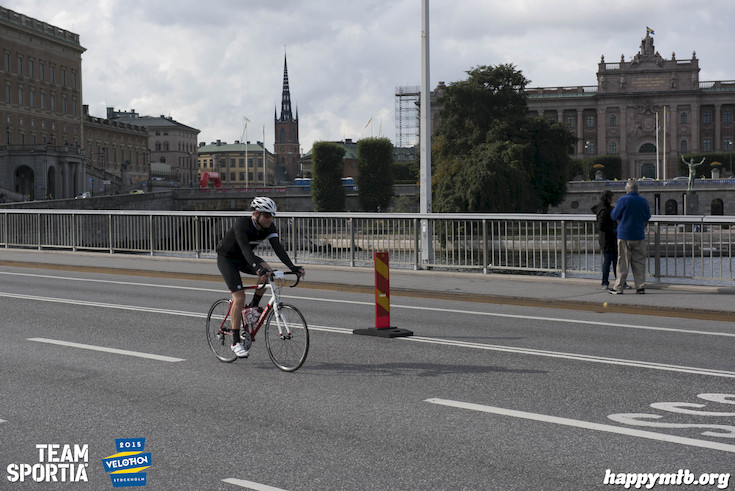 Bild från Velothon Stockholm 2015 - Slottet