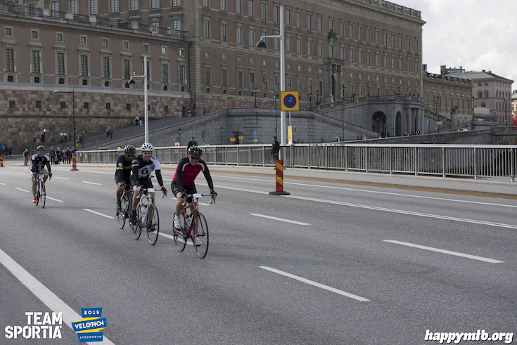 Bild från Velothon Stockholm 2015 - Slottet