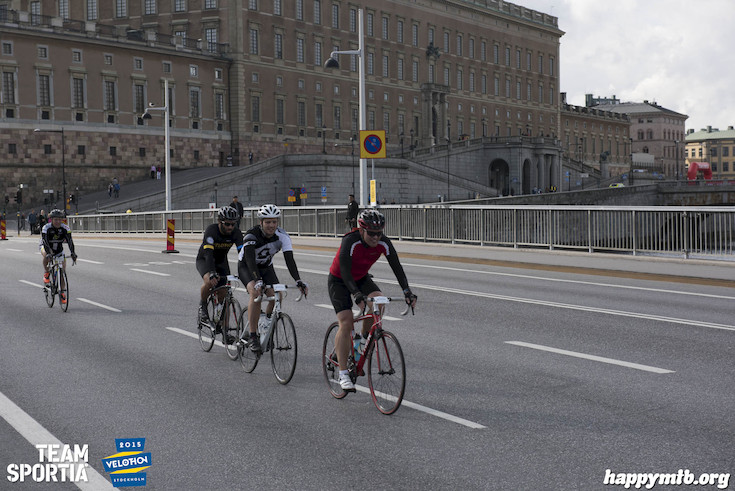 Bild från Velothon Stockholm 2015 - Slottet