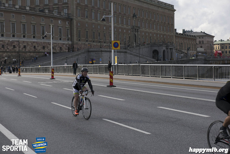 Bild från Velothon Stockholm 2015 - Slottet