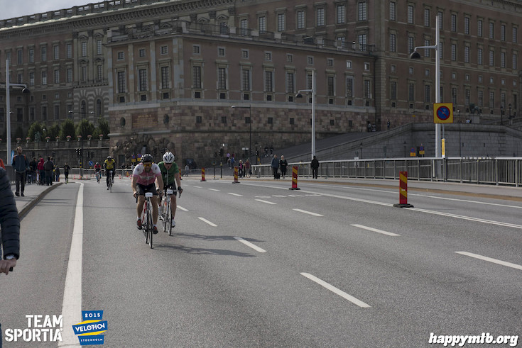 Bild från Velothon Stockholm 2015 - Slottet