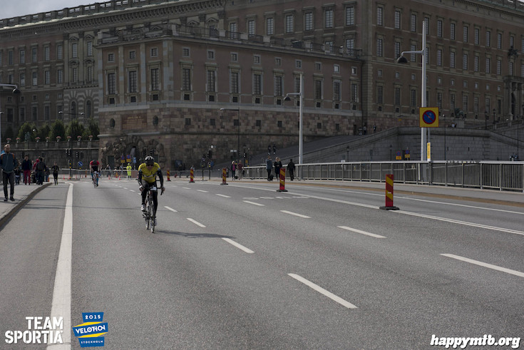 Bild från Velothon Stockholm 2015 - Slottet
