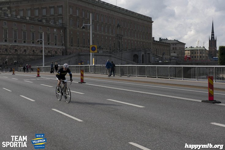 Bild från Velothon Stockholm 2015 - Slottet