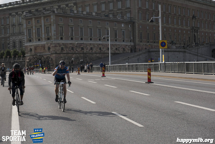 Bild från Velothon Stockholm 2015 - Slottet