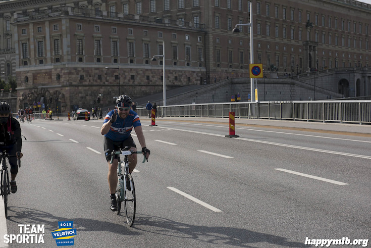 Bild från Velothon Stockholm 2015 - Slottet