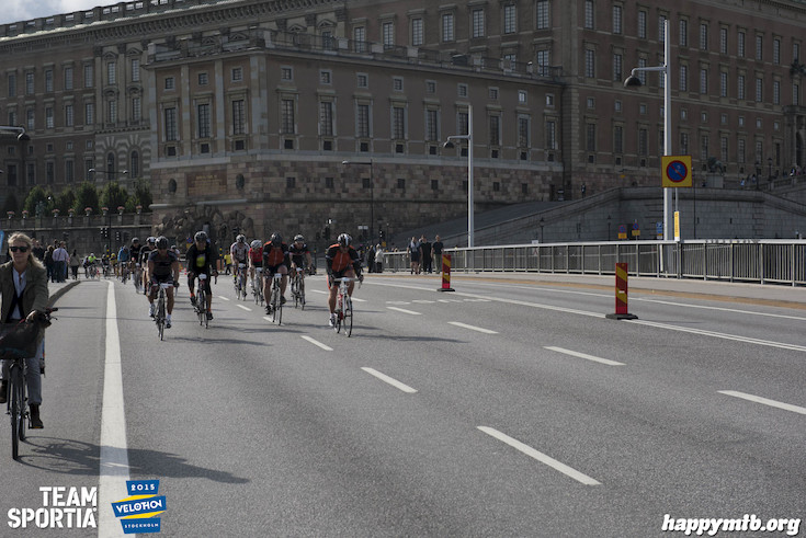 Bild från Velothon Stockholm 2015 - Slottet