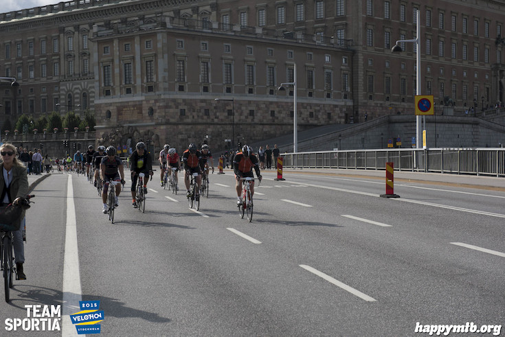 Bild från Velothon Stockholm 2015 - Slottet