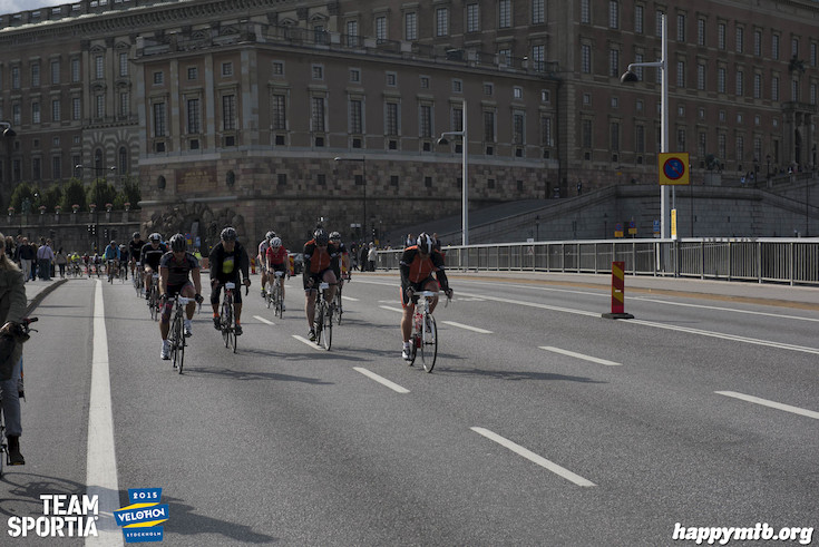 Bild från Velothon Stockholm 2015 - Slottet