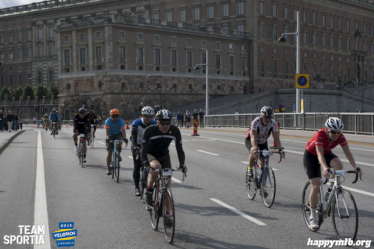 Bild från Velothon Stockholm 2015 - Slottet