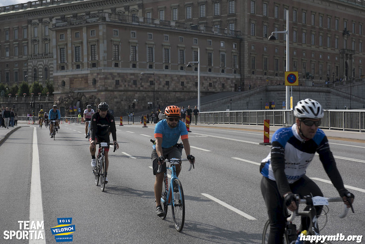 Bild från Velothon Stockholm 2015 - Slottet