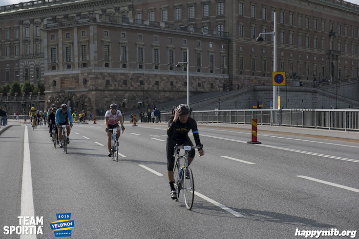 Bild från Velothon Stockholm 2015 - Slottet