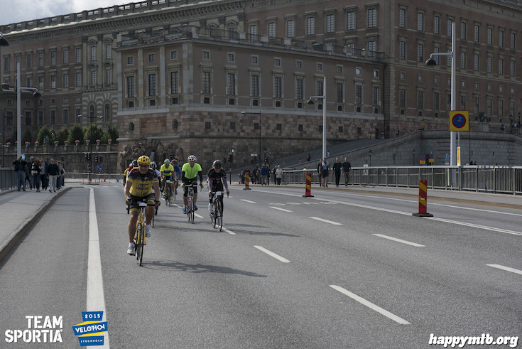 Bild från Velothon Stockholm 2015 - Slottet
