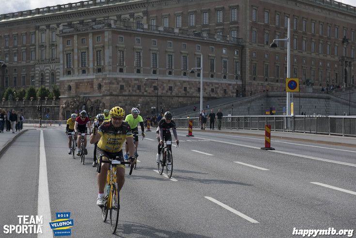 Bild från Velothon Stockholm 2015 - Slottet