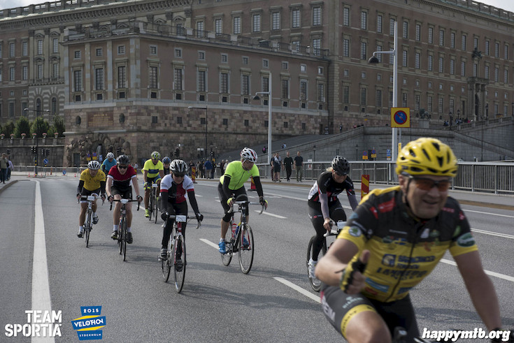 Bild från Velothon Stockholm 2015 - Slottet