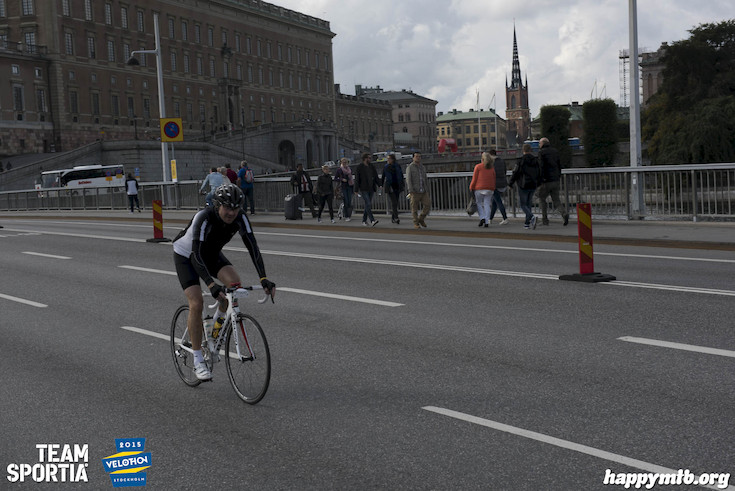 Bild från Velothon Stockholm 2015 - Slottet