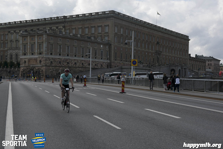 Bild från Velothon Stockholm 2015 - Slottet