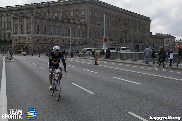 Bild från Velothon Stockholm 2015 - Slottet