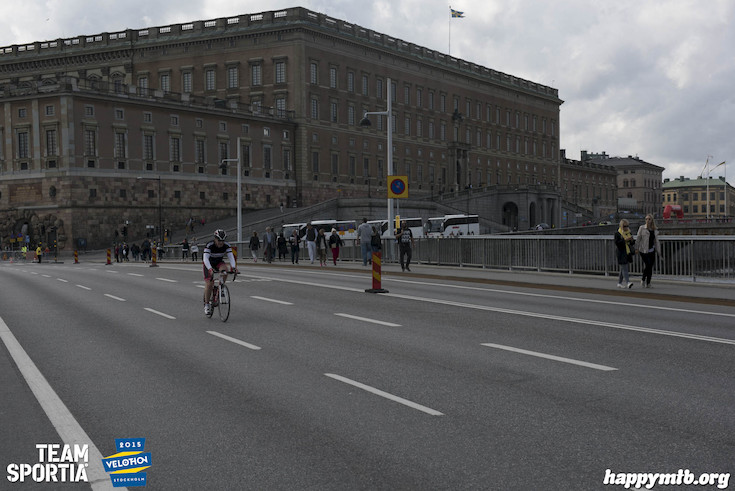 Bild från Velothon Stockholm 2015 - Slottet