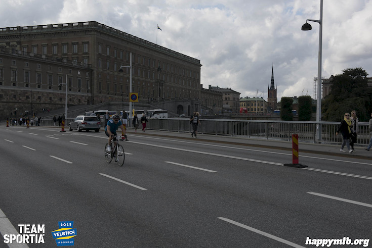 Bild från Velothon Stockholm 2015 - Slottet