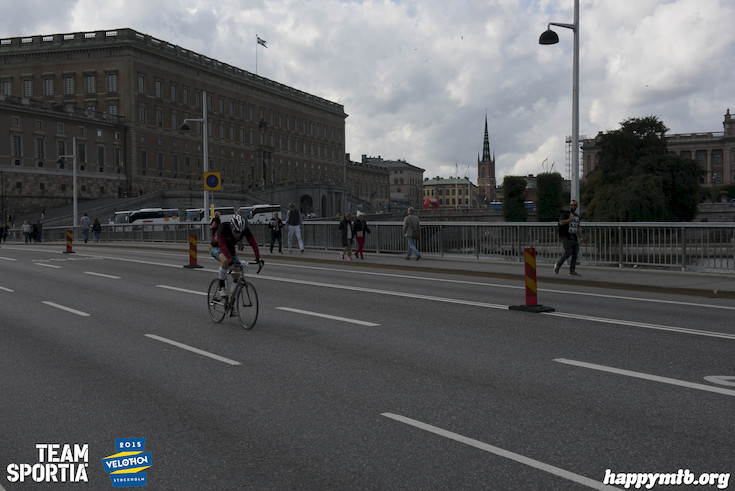 Bild från Velothon Stockholm 2015 - Slottet