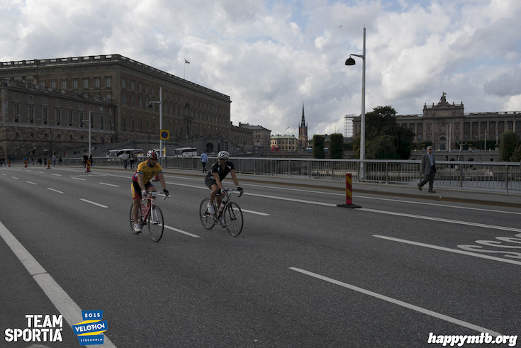 Bild från Velothon Stockholm 2015 - Slottet
