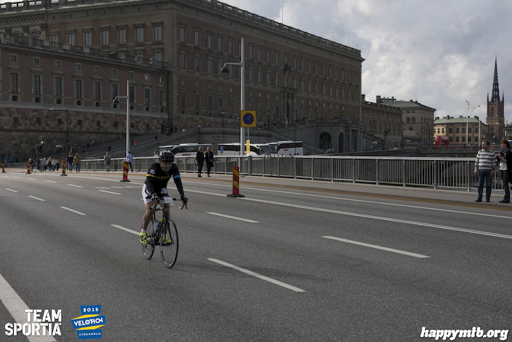 Bild från Velothon Stockholm 2015 - Slottet