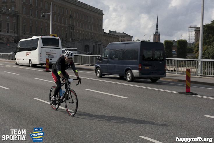 Bild från Velothon Stockholm 2015 - Slottet