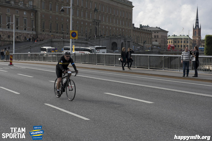 Bild från Velothon Stockholm 2015 - Slottet