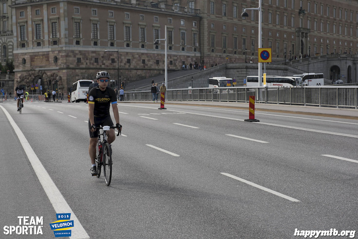 Bild från Velothon Stockholm 2015 - Slottet