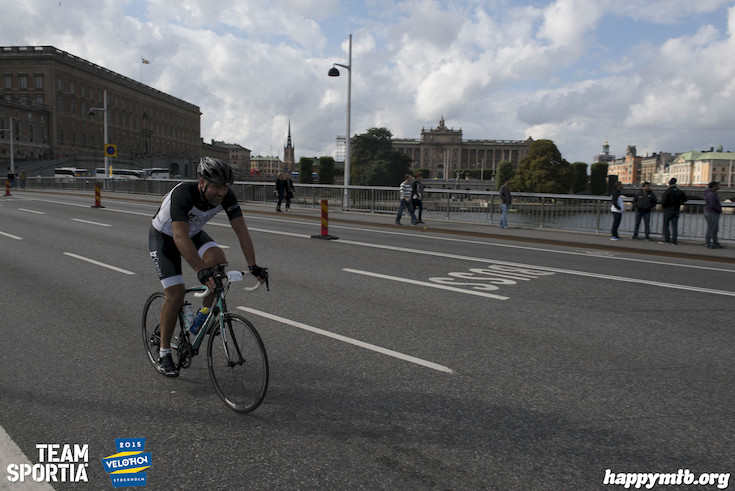 Bild från Velothon Stockholm 2015 - Slottet