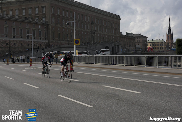 Bild från Velothon Stockholm 2015 - Slottet