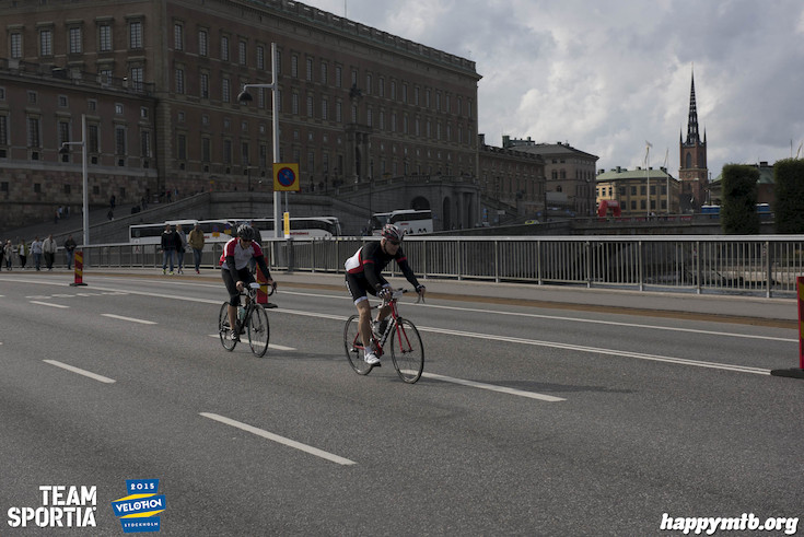 Bild från Velothon Stockholm 2015 - Slottet